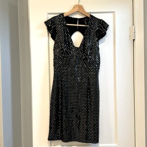 Embellished dress black